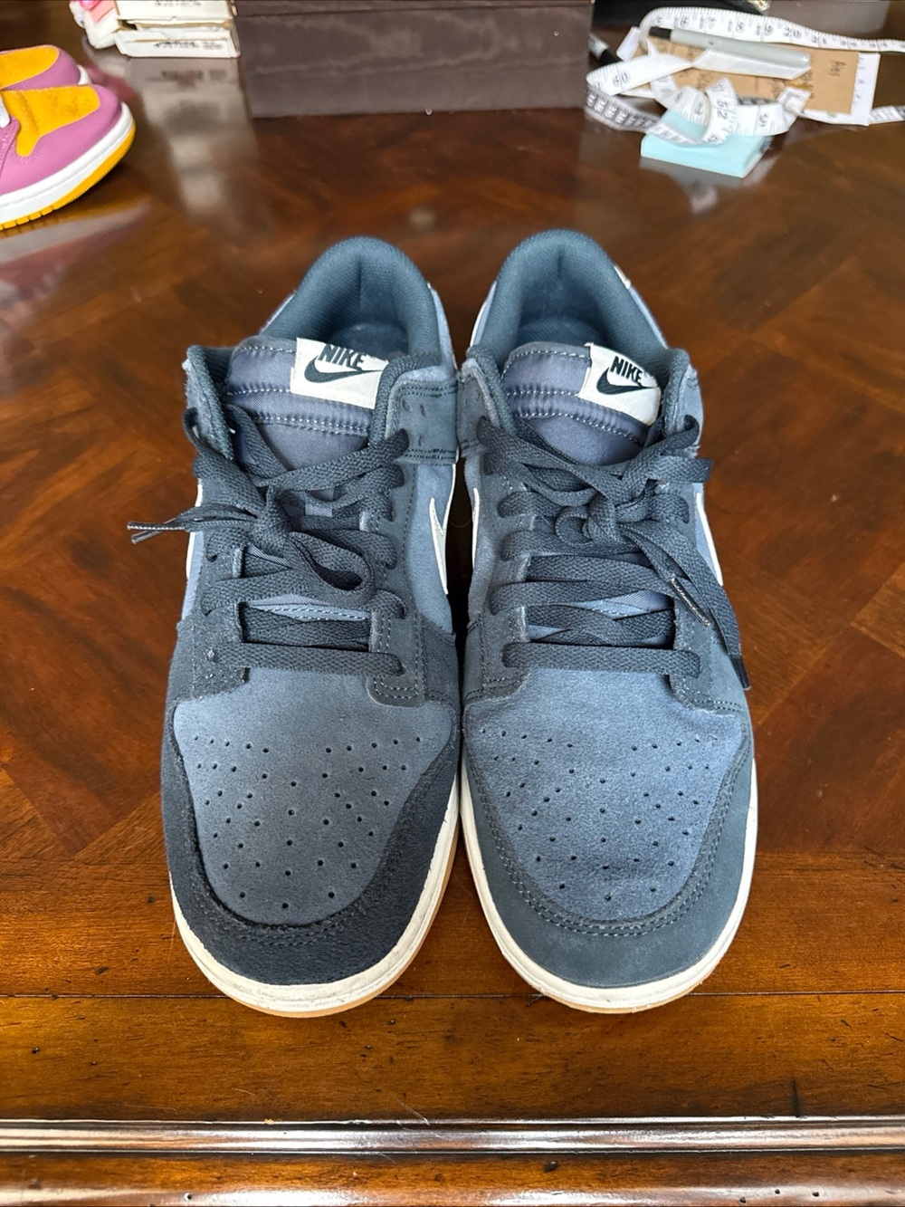 Nike Low Dunk Retro Armory Navy Summit Gum #HQ1931-400 Size 12